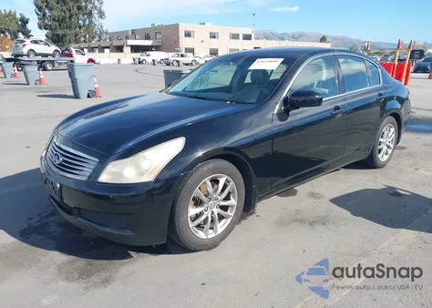 2007 Infiniti G35 Journey из США, поврежденный, VIN JNKBV61E17M701011